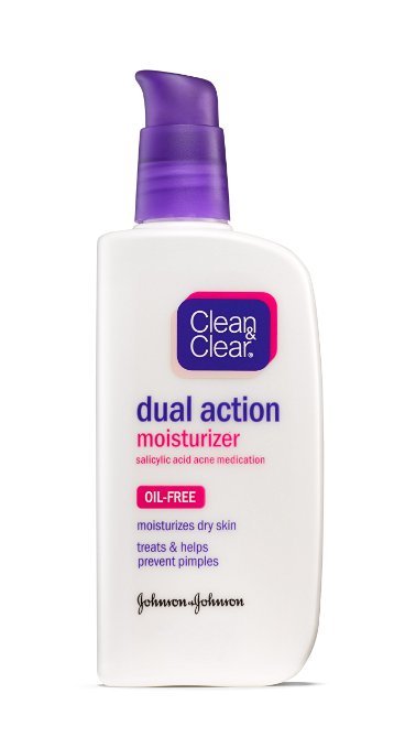 clean & clear dual moisturizer