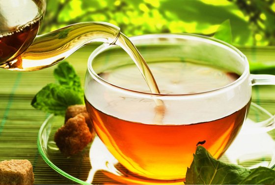 herbal green tea