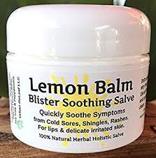 lemon balm for cold sores